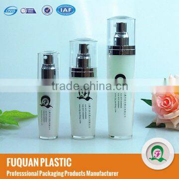 Fashion Cylinderical Acrylic Bottle for Cosmetic