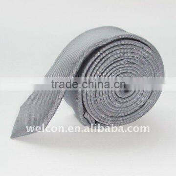 fashion 100% silk gray necktie