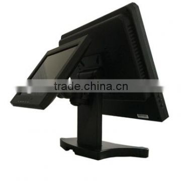 Double Touch screen pos stand