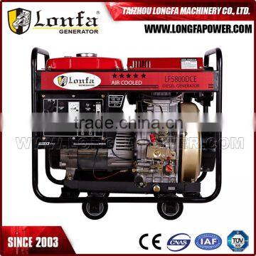 Cheap Portable 5000W Portable Diesel Generator With CE ISO Approved