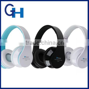 Fashion gift wired portable bluetooth headset with package for brand promotion