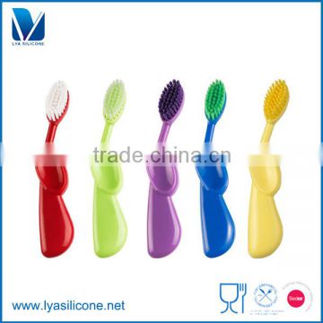 Safety FDA Approved Healthy Soft Silicone Baby Finger Toothbrush