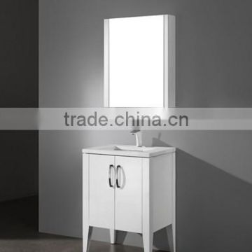 24 Inch Glossy White Bathroom Vanity LN-S5140