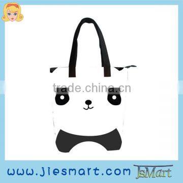 JIESMART canvas straight handbag custom printing