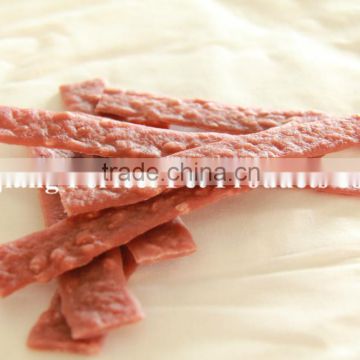 food (dental dog treats oblate Beef strip)