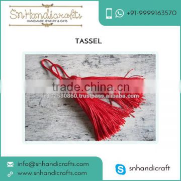 Fine Finishing Tassel Available for Various Home Use