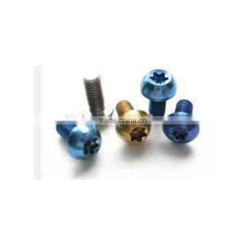 gr9 M5x17 Titanium screws Button Head Bolt titane Schraube supplier in china
