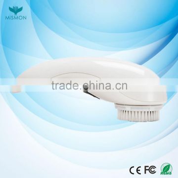 Travel use custom electric skin care face brush, Waterproof Sonic Wireless facial cleansing brush beauty equipment