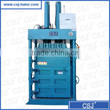 CE,ISO9001 high efficiency more than 20 years factory supply vertical clothes recycling baling machine