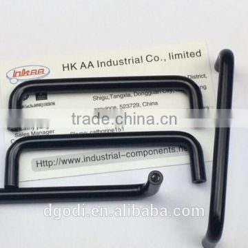 black oxide steel handle, small stainless steel door handle