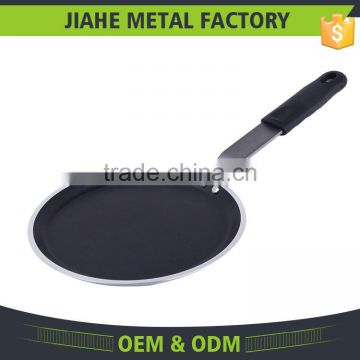 Chicken Baking Coating Flat Pan Steel Handle With Silicone