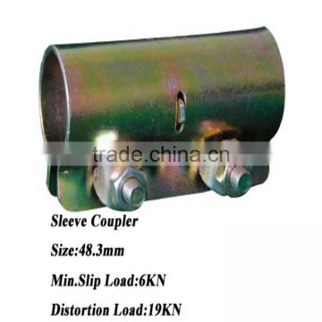 Scaffolding British Type Pressed Sleeve Coupler for construction