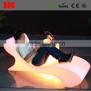 2017 new products exotic furniture in indonesia,waterproof chair plastic stoel en tafel led swimming pool chair for event&party
