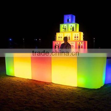 Rechargeable Outdoor Led Furniture/Outdoor Table/Led Outdoor Furniture