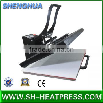 large format manual sublimation heat press 31"x39" flat t-shirt transfer machine