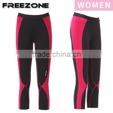 Running women capri compression leggings