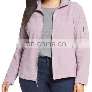 Alibaba China supplier laides polar fleece outdoor women winter jacket 100% polyester