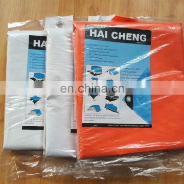 25*30m orange color 600gsm pvc tarpaulin sheet Fumigation sheet