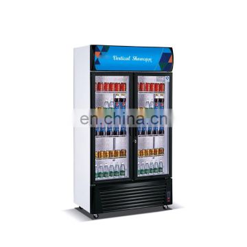 Refrigerator High Quality Double Door Refrigerator Glass large capacity refrigerator