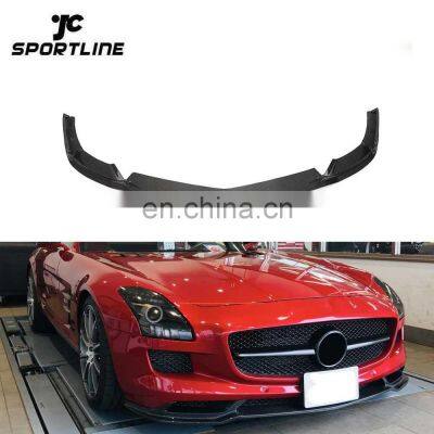 Carbon Fiber C197 Front Lip Splitter for Mercedes Benz R197 SLS AMG GT Convertible 2010-2014