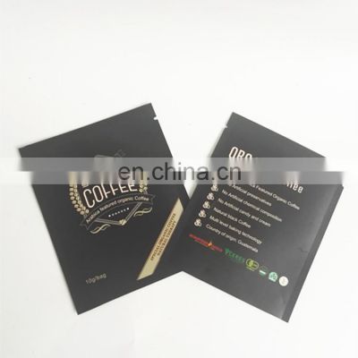 Food Grade Customized Printing Packaging Flat Bottom Side Gusset Reusable Coffee Bags