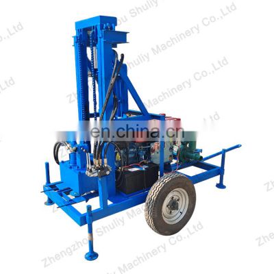 Factory direct sale portable 300m water well drilling rig