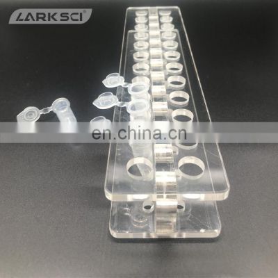 Larksci 24 Tubes Double Rows Magnetic Bead Separation Racks