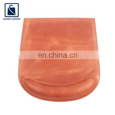 Wholesale Quantity Manufacturer of Matching Stitching Best Selling Genuine Leather Mouse Pads at Best Price