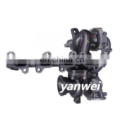 Complete turbocharger R2S KP35 K04 10009930102 10009880025 for VW 2.0 BiTDI 120 Kw 163 HP CFCA