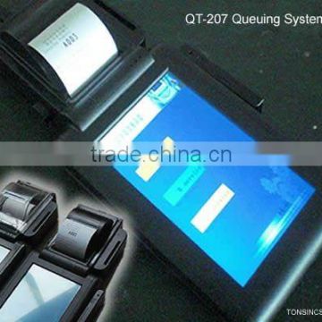7" Touch handheld tablet Wifi Mini Printer Kiosk for QMS