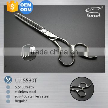 ICOOL UJ-5530T wholesale high quality regular thinning scissors