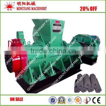 2016 factory price high yield screw type coal stick extruder with ce approved