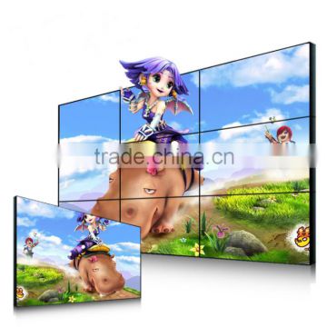 High Definition video walls, Ultra narrow bezel LCD Video Wall with 5.5mm seam
