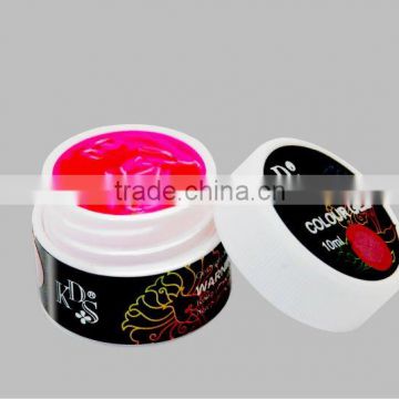 The hottest color 3D sculpture UV gelfor nail art design China factory