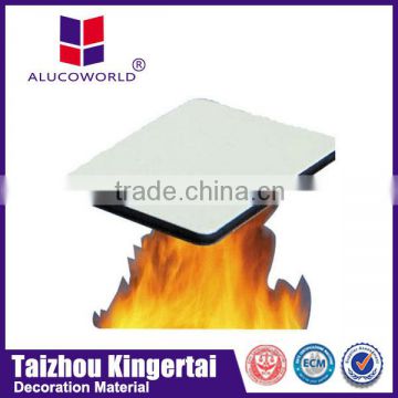 Alucoworld b2 grade fire rated aluminum composite panel sheet acp