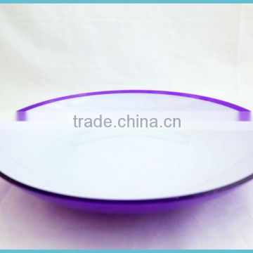 Fancy Colored Plates Dishes With Competitive Price