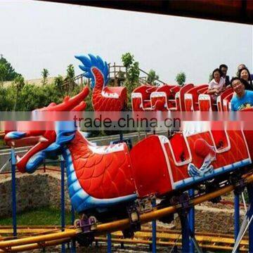 Crazy and exciting entertainment equipment roller coaster rides