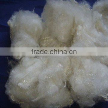 6DX32MM Raw White Non-siliconized polyester staple fiber/6DX32MM raw white PSF