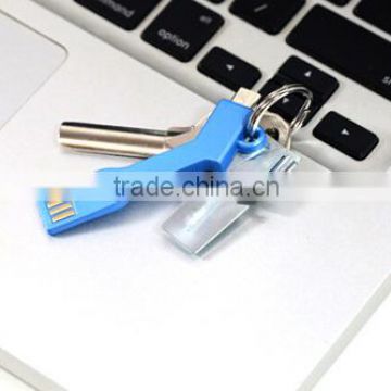 Keychain USB Charging Data Cable For Samsung Galaxy S4