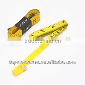 150cm/60inch colored baby plastic measuring tape yellow centimeter measurements tailor clothing stores wholesale with Logo