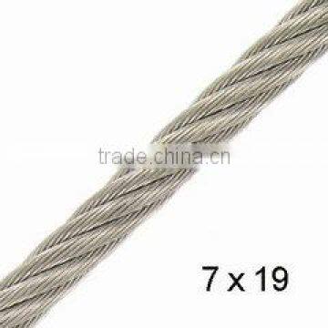 7x19 stainless steel wire rope