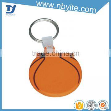 2d shape design keychain basketball