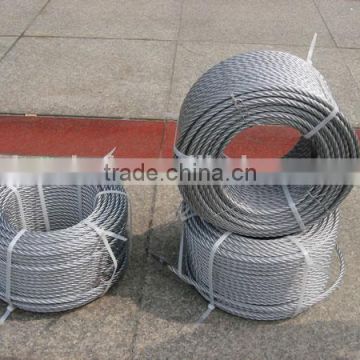 factory supply ungalvanized Steel Wire Rope For Elevator