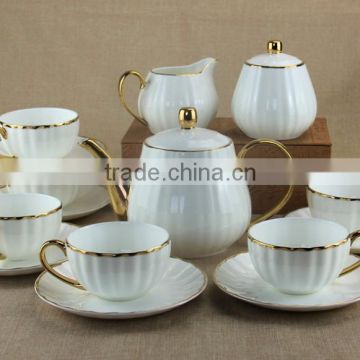 15 Piece Porcelain Coffee and Tea Set