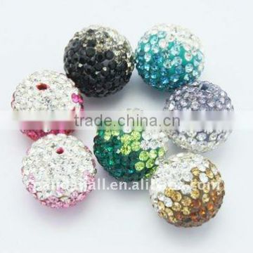 Cheap Wholesale Shamballa Rhinestone Beads(RB-Q076-M)