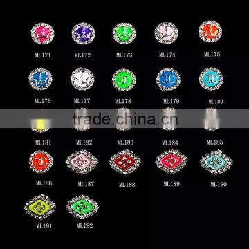 Various choice 3d Nail decoration nail alloy jewelry ML171-ML612