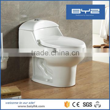 colored ceramic toilet bowl