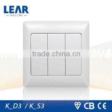 hot sell 15 years warranty light switch board