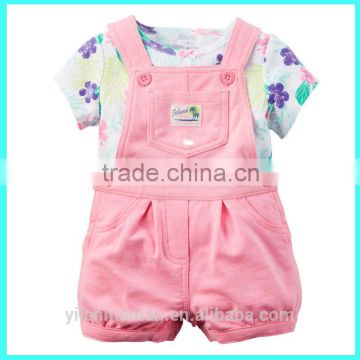 Low price Tee & Shortalls Set kids clothing wholesale                        
                                                Quality Choice