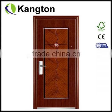 Steel Texture Wood security door